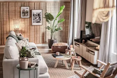 Zona de estar de Sundi - 2 bedrooms in Justicia