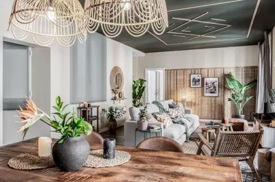 Zona de estar de Sundi - 2 bedrooms in Justicia