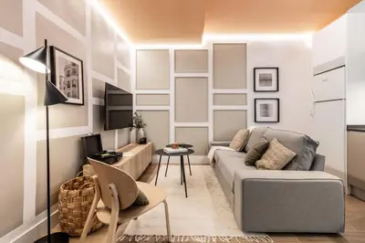 Zona de estar de Orusco - 2 bedrooms in Chamberí
