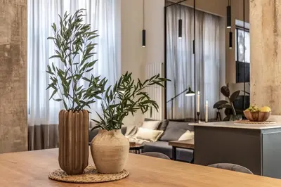 Zona de estar de Carmen - 2 bedrooms in Salamanca