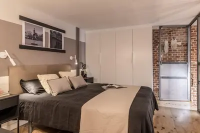 Cama o camas de una habitación en Carmen - 2 bedrooms in Salamanca