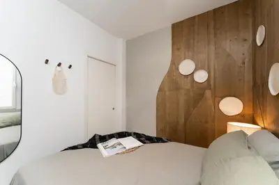 Cama o camas de una habitación en Jarosa - 2 bedrooms in Ibiza