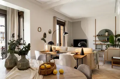 Zona de estar de Riazo - 4 bedrooms in Arapiles