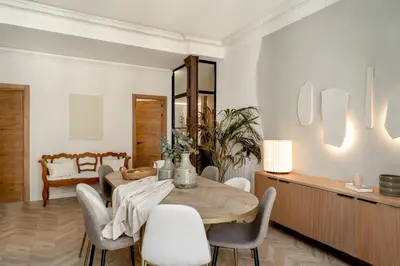 Zona de estar de Riazo - 4 bedrooms in Arapiles