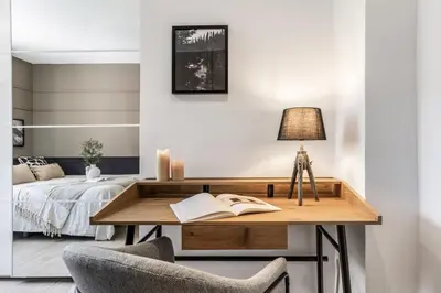 Cama o camas de una habitación en Esterre - 3 bedrooms in Lista