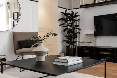 Una televisión o centro de entretenimiento en Oeste - 2 bedrooms in Chueca