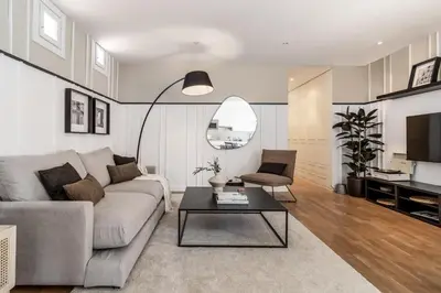 Zona de estar de Oeste - 2 bedrooms in Chueca