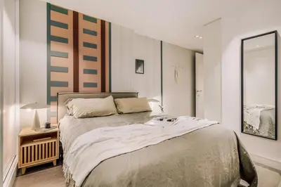 Cama o camas de una habitación en Celik - 2 bedrooms in Chueca-Justicia