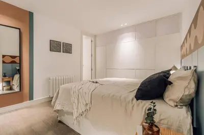 Cama o camas de una habitación en Celik - 2 bedrooms in Chueca-Justicia