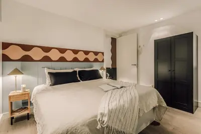 Cama o camas de una habitación en Celik - 2 bedrooms in Chueca-Justicia