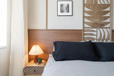 Cama o camas de una habitación en Ocea - 2 bedrooms and terrace in Argüelles