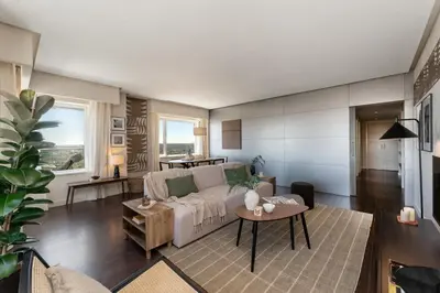 Zona de estar de Ocea - 2 bedrooms and terrace in Argüelles