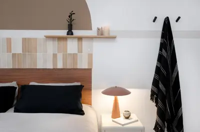 Cama o camas de una habitación en Senda - 1 bedroom and terrace in Malasaña