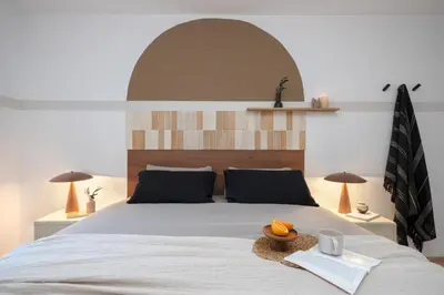 Cama o camas de una habitación en Senda - 1 bedroom and terrace in Malasaña