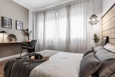 Cama o camas de una habitación en Bakavu - 3 bedrooms in Salamanca