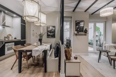 Zona de estar de Kindo - 2 bedrooms in Goya