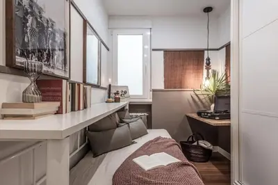 Cama o camas de una habitación en Yangambi - 2 bedrooms and office in Lista