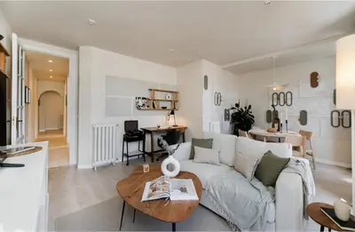 Zona de estar de Giona - 2 bedrooms in Argüelles