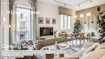 Zona de estar de Giona - 2 bedrooms in Argüelles
