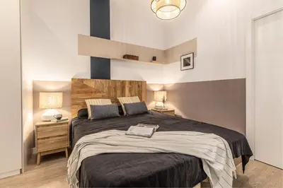 Cama o camas de una habitación en Colorada - 3 bedrooms in Centro