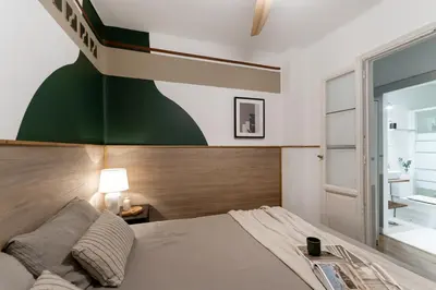 Cama o camas de una habitación en Cristal - 1 bedroom in Castellana