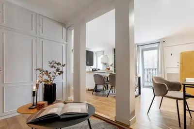 Zona de estar de Cristal - 1 bedroom in Castellana