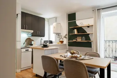 Una cocina o zona de cocina en Cristal - 1 bedroom in Castellana