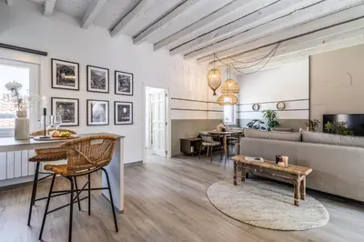 Una cocina o zona de cocina en Melito - 2 bedrooms and office in Justicia