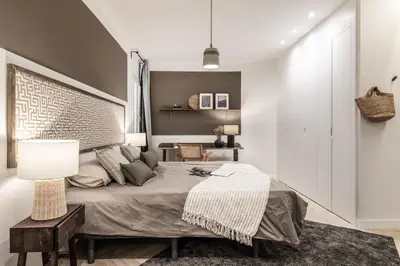 Cama o camas de una habitación en Sevilla - 4 bedrooms in Trafalgar