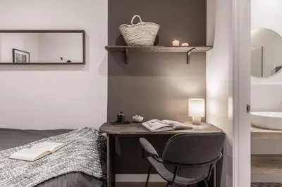 Cama o camas de una habitación en Sevilla - 4 bedrooms in Trafalgar