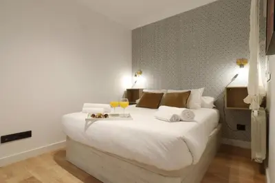 Cama o camas de una habitación en Collection Madrid Río AH