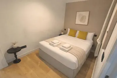 Cama o camas de una habitación en Collection Madrid Río AH