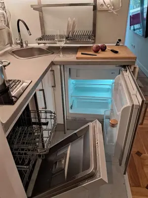 Una cocina o zona de cocina en Azca 34