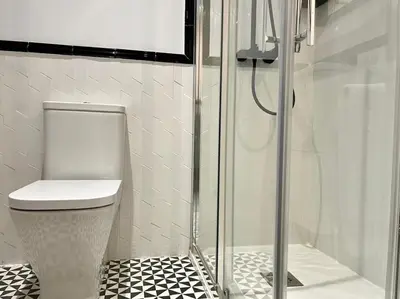 Un baño de Next to Calle de Goya, quiet and very chic