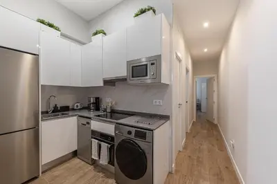 Una cocina o zona de cocina en Chamberi City Center Apartment