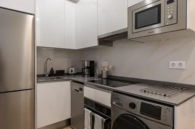 Una cocina o zona de cocina en Chamberi City Center Apartment