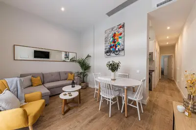 Zona de estar de Chamberi City Center Apartment