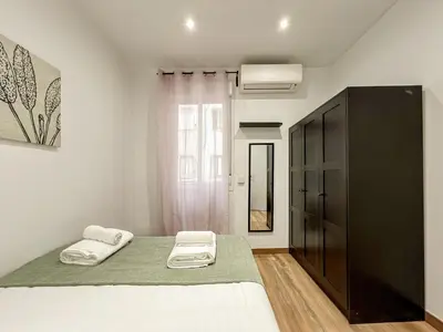 Cama o camas de una habitación en Apartamento Retiro-Ibiza 0I