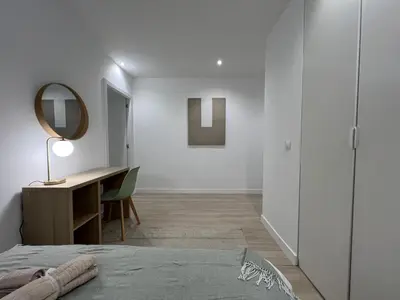 Cama o camas de una habitación en Almansa 110