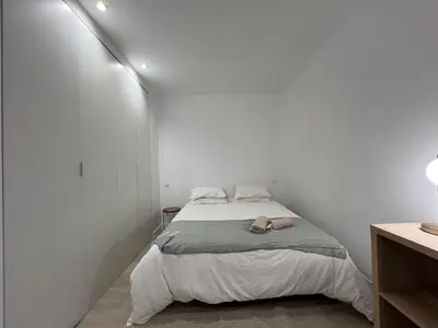 Cama o camas de una habitación en Almansa 110