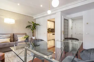 Zona de estar de AH- Maravilloso apartamento junto a Plaza de España
