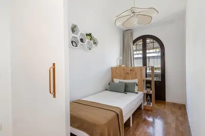 Cama o camas de una habitación en Waou Chamberi X - Alquiler Corta Duración