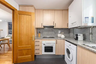 Una cocina o zona de cocina en Waou Chamberi X - Alquiler Corta Duración