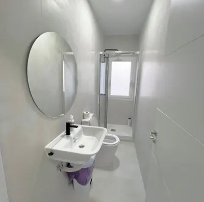 Un baño de Hostel Vallecas