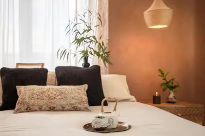 Cama o camas de una habitación en Smara - 3 bedrooms in Salamanca