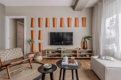Una televisión o centro de entretenimiento en Smara - 3 bedrooms in Salamanca