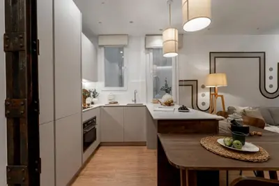 Una cocina o zona de cocina en Jaco - 2 bedrooms in Nuevos Ministerios-Ríos Rosas