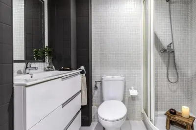 Un baño de Luque - 3 bedrooms and balcony in Lista