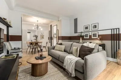 Zona de estar de Ipala - 1 bedroom in Chamartín