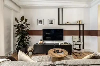Una televisión o centro de entretenimiento en Ipala - 1 bedroom in Chamartín
